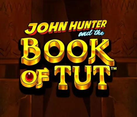 John Hunter and the Book of Tut online game logo by Pragmatic Play on bigcasinoit.org