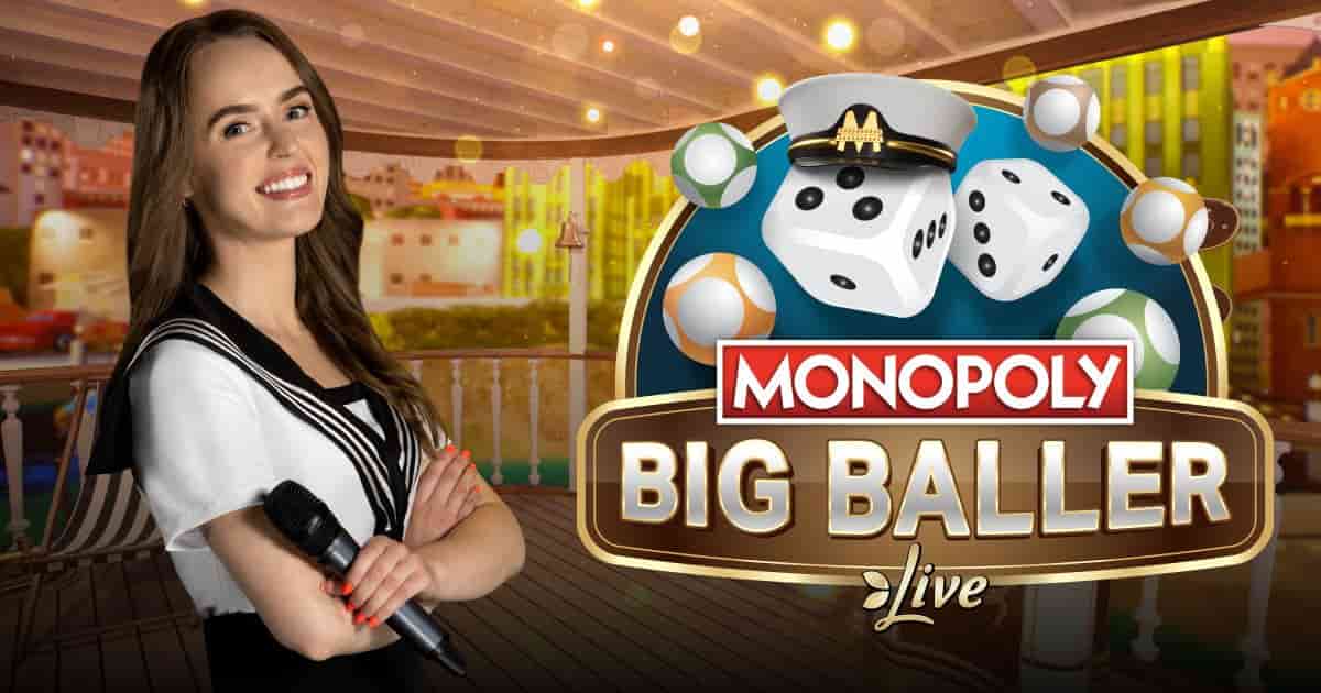 MONOPOLY Big Baller by Evolution, showcased at bigcasinoit.org – game logo
